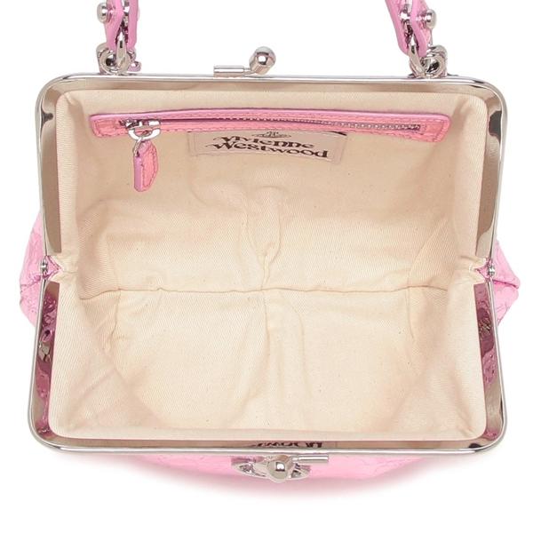 ヴィヴィアンウエストウッド ショルダーバッグ ハンドバッグ グラニー がま口 ピンク レディース VIVIENNE WESTWOOD 4B010007W L00A7 G404
