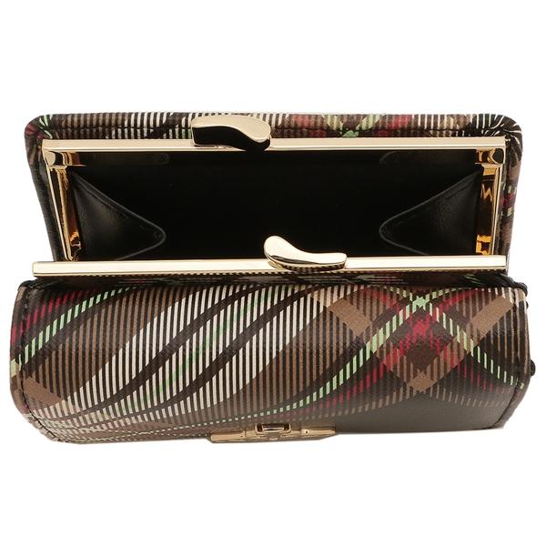 【美品】Vivienne Westwood ダービー 三つ折財布 がま口財布 ヴィヴィアン ウエストウッド Vivienne Westwood 三つ折り財布