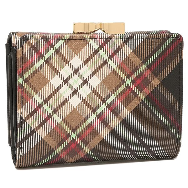 【美品】Vivienne Westwood ダービー 三つ折財布 がま口財布 Vivienne Westwood ヴィヴィアンウエストウッド 三つ折り財布
