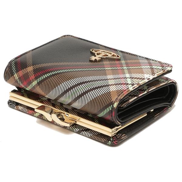 【美品】Vivienne Westwood ダービー 三つ折財布 がま口財布 Vivienne Westwood ヴィヴィアンウエストウッド 三つ折り財布