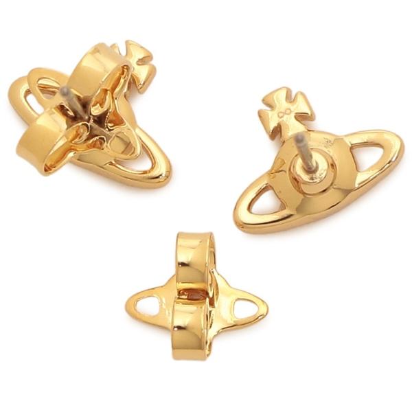 ヴィヴィアンウエストウッド ピアス ナノ ゴールド パープル レディース VIVIENNE WESTWOOD 62010037 R550_2