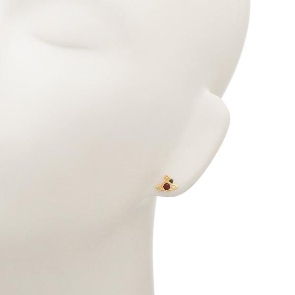 ヴィヴィアンウエストウッド ピアス ナノ ゴールド パープル レディース VIVIENNE WESTWOOD 62010037 R550_4