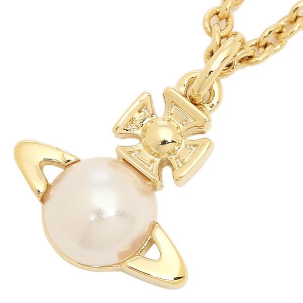 ヴィヴィアンウエストウッド ネックレス アクセサリー ペンダント ゴールド クリーム レディース VIVIENNE WESTWOOD 63020323 02R313_3