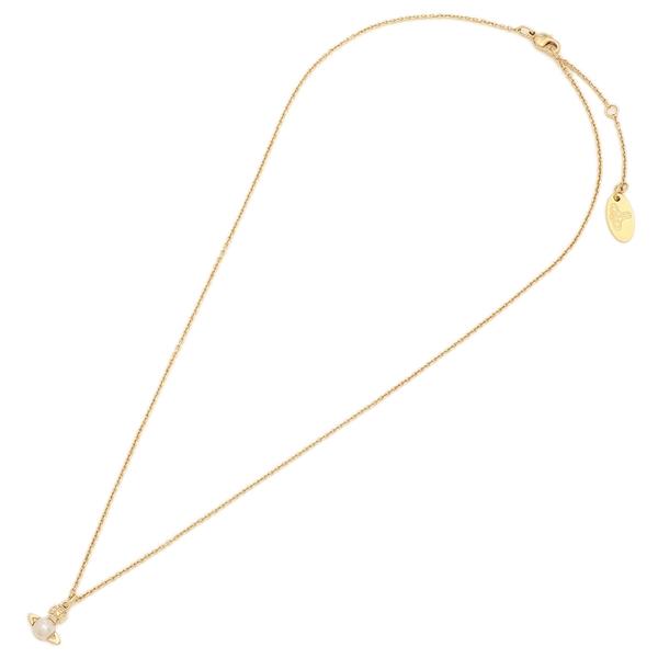ヴィヴィアンウエストウッド ネックレス アクセサリー ペンダント ゴールド クリーム レディース VIVIENNE WESTWOOD 63020323 02R313_5