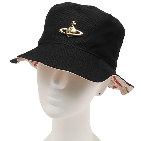 Vivienne Westwood バケットハット 黒 Vivienne Westwood バケットハット メンズ レディース