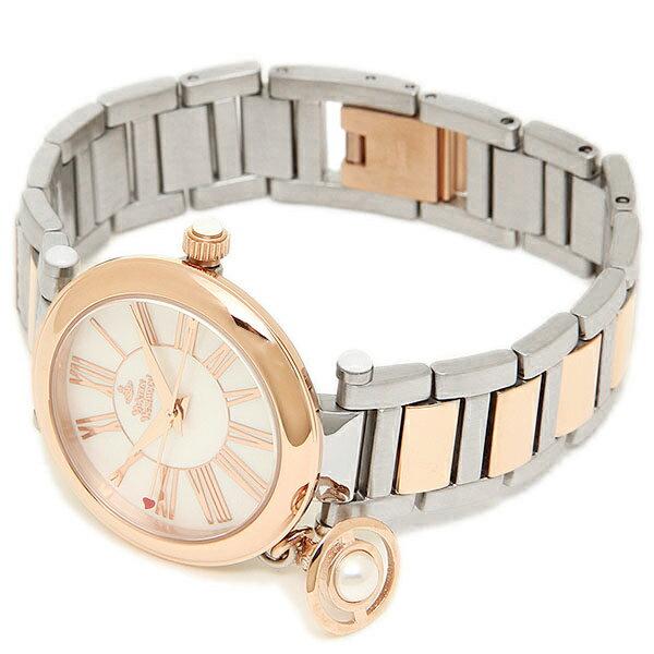 Vivienne Westwood レディース 腕時計 チャーム アイボリー ヴィヴィアンウエストウッド 時計 レディース オーブ 32mm