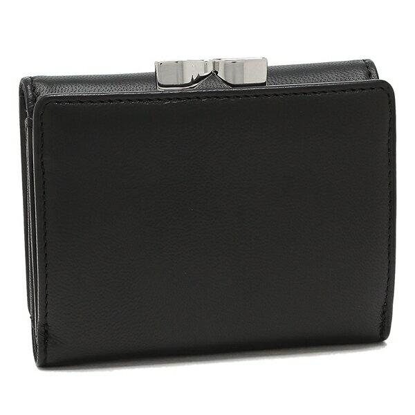 ★vivienne westwood★NAPPA オーブロゴ 折りたたみ財布 EMBOSSED NAPPA 口金三つ折り財布(グリーン)（レディース