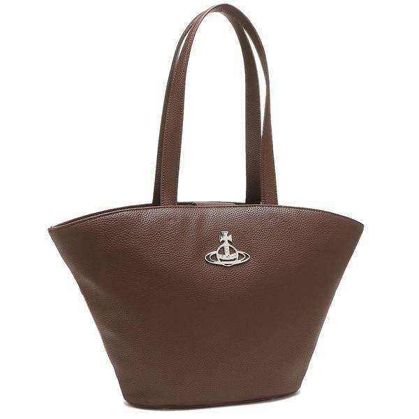 ○★新品未使用　ヴィヴィアンウエストウッド　スラッシュレザー ハンドバッグ　茶 ヴィヴィアンウエストウッド トートバッグ ハンドバッグ茶 【公式通販】