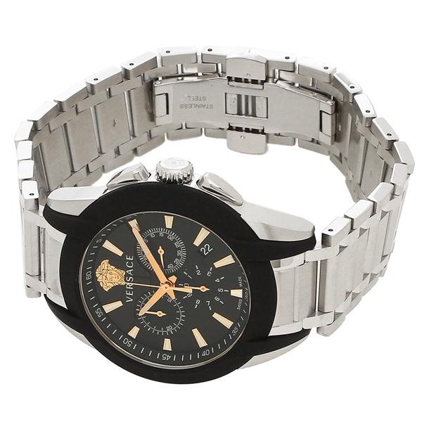 GIANNI VERSACE ヴェルサーチ 腕時計 メンズ VEM800218 ブラック 