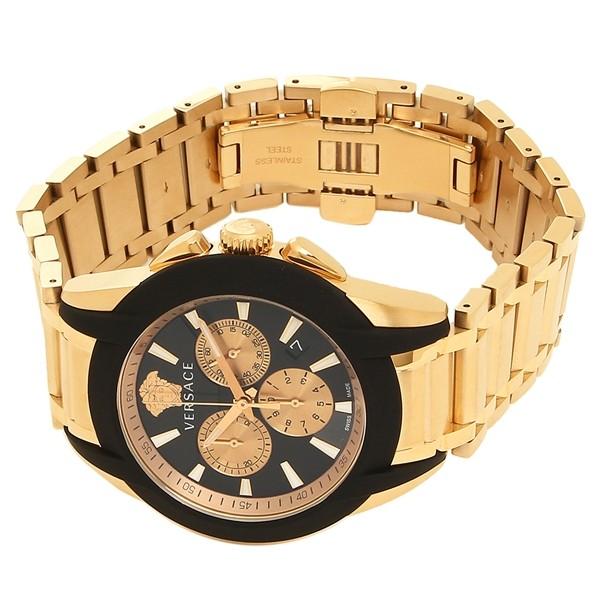 P10 還元 6 5 6 ヴェルサーチ 腕時計 メンズ Versace Vem ブラック ピンクゴールド Vr Vem Axes 通販 Yahoo ショッピング