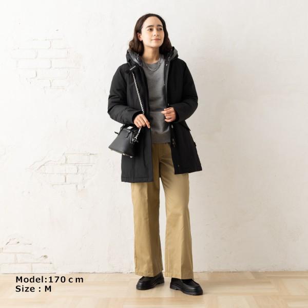 ウールリッチ ダウンジャケット コート アークティック パーカ ブラック レディース WOOLRICH CFWWOU0580FRUT0001 BLKの画像