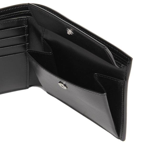 サンローランパリ 二つ折り財布 モノグラム ブラック メンズ SAINT LAURENT PARIS 463249 0SX0Eの画像