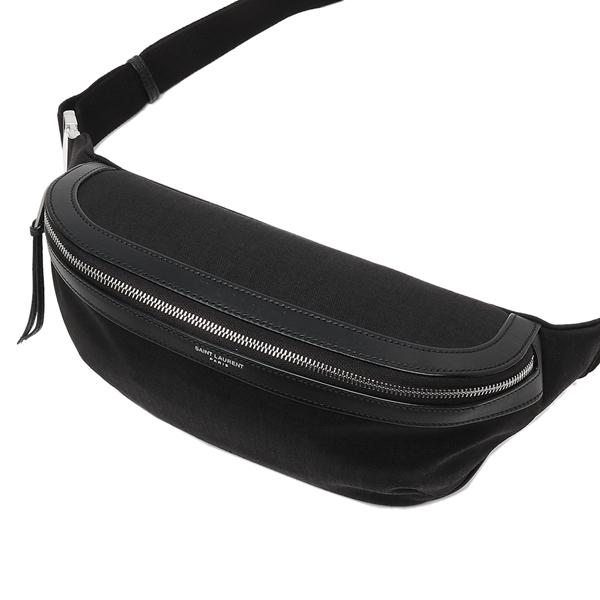 サンローランパリ ボディバッグ ブラック メンズ SAINT LAURENT PARIS 557831 GIVLE 1000の画像