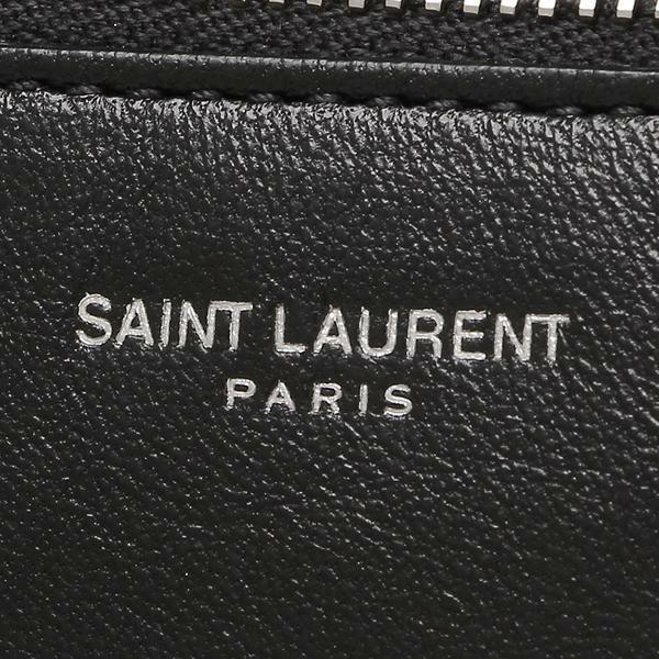 サンローランパリ ショルダーバッグ クロスボディバッグ ブラック メンズ SAINT LAURENT PARIS 581697 1GE0E 1000の画像