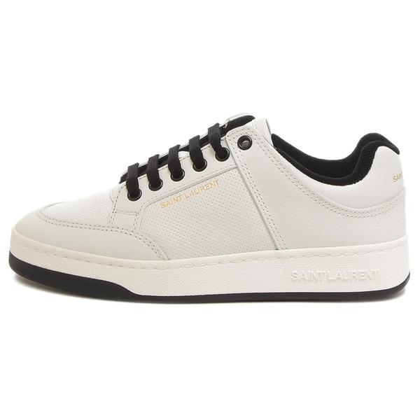 SAINT LAURENT サンローランパリ スニーカー ホワイト ブラック SAINT LAURENT サンローランパリ スニーカー ホワイト ブラック