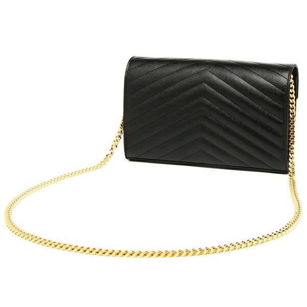 meruଘ即購入× SAINT LAURENT 中古 サンローラン チェーンウォレット 377828