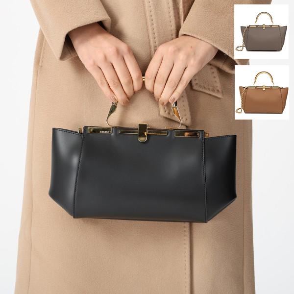 Zanchetti（ザンケッティ） ハンドバッグ 3WAY グレー レディース