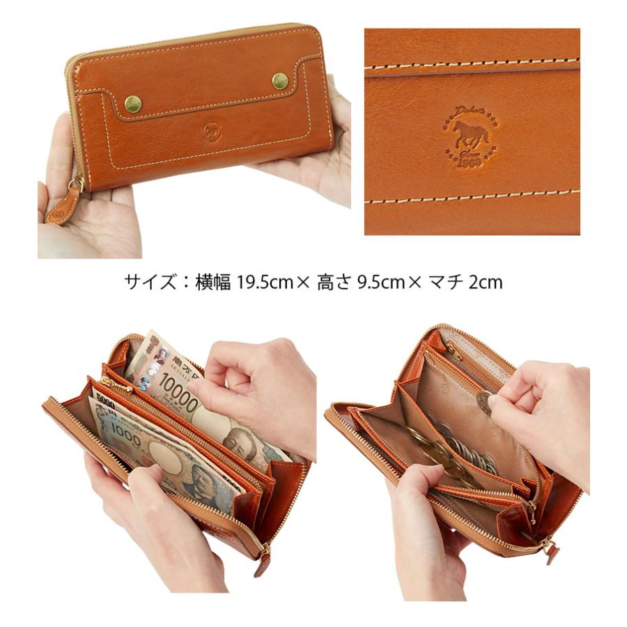 ダコタ Dakota ラウンドファスナー長財布 ヴィタミーナ 0031902  薄型財布 薄型 折り財布 コンパクト 小銭入れ イタリアンレザー ビタミンカラー 正規品 | Dakota | 07
