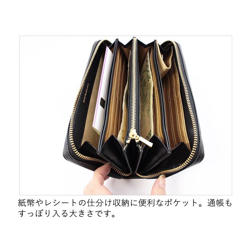 カステルバジャック CASTELBAJAC ラウンドファスナー 長財布 セカンド  