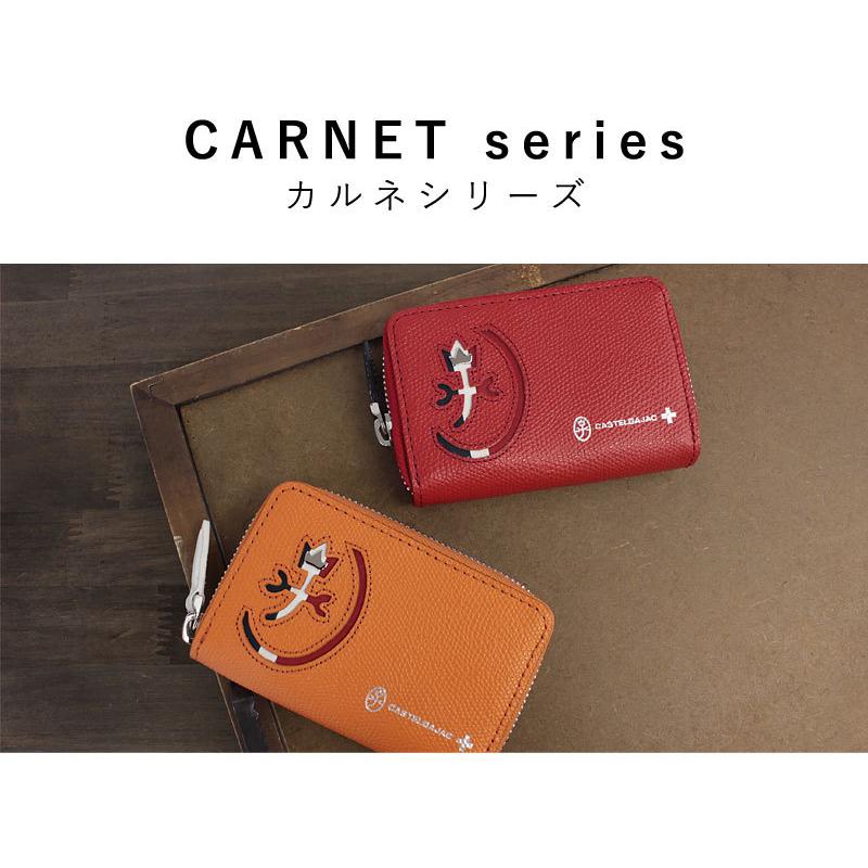 カステルバジャック CASTELBAJAC ラウンドファスナーキーケース CARNET カルネ 032611｜axisbag｜02