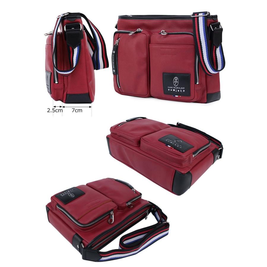 CASTELBAJAC カステルバジャック 横型 ショルダーバッグ ローレン