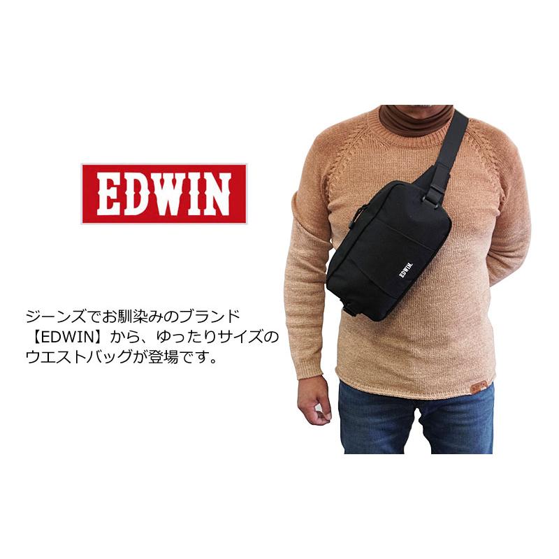 EDWIN エドウィン ウエストバッグ ボディバッグ ワンショルダー EDWIN エドウィン ウエストバッグ ボディバッグ ワンショルダー