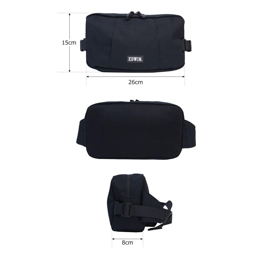 EDWIN（エドウィン） ウエストバッグ ボディバッグ ワンショルダー