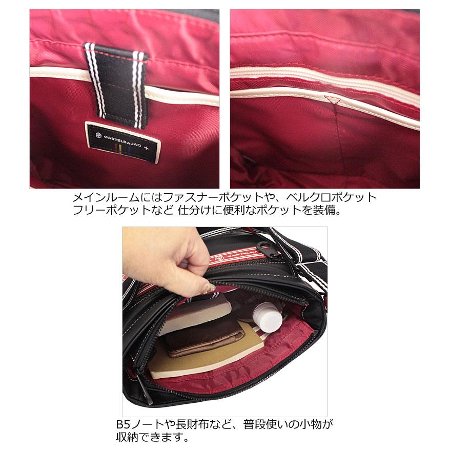 CASTELBAJAC（カステルバジャック） 縦型 ショルダーバッグ ルックス 