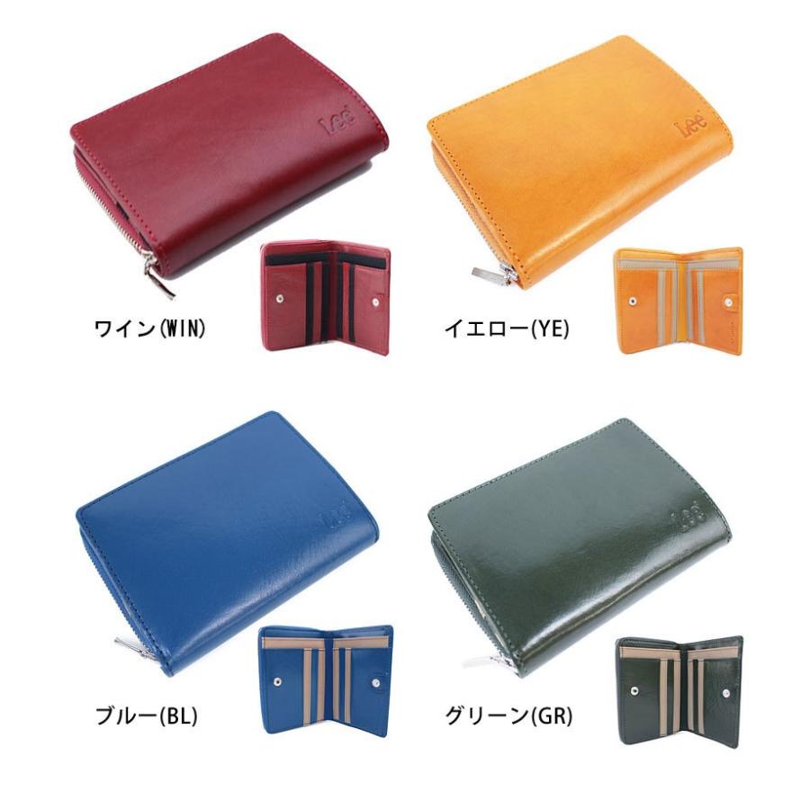 Lee（リー） 二つ折り財布 2つ折財布 財布 サイフ メンズ 本革