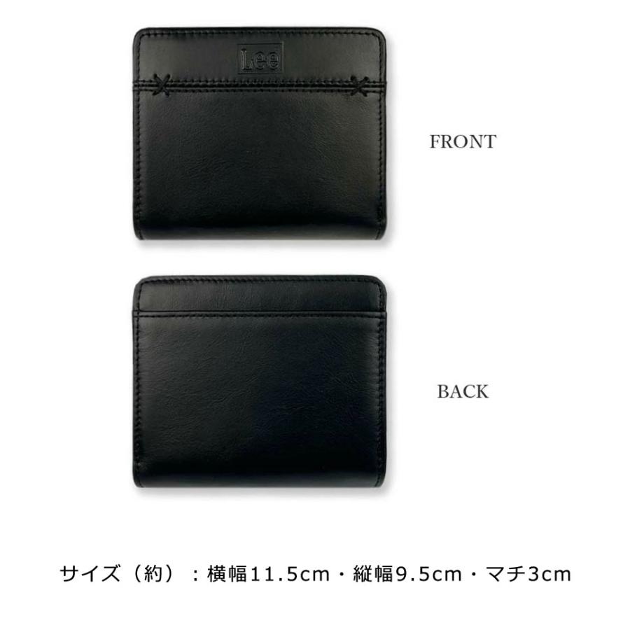 リー Lee クロスステッチデザイン ラウンドファスナー二つ折り財布 0520693 メール便配送商品 |  | 02
