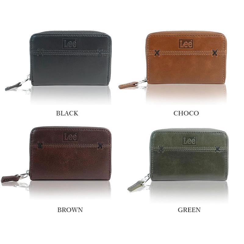 リー Lee クロスステッチデザイン ラウンドファスナー小銭入れ コインケース 0520696 メール便配送商品 |  | 04