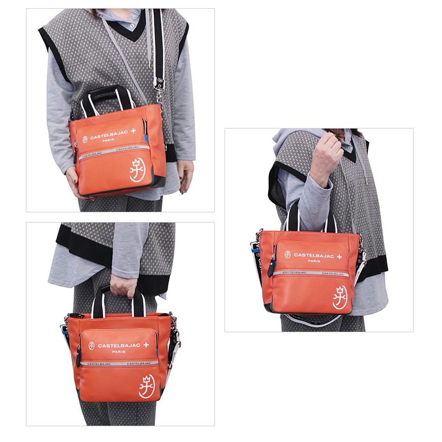 カステルバジャック CASTELBAJAC 2WAY ハンド ショルダーバッグ ミニトートバッグ Charles シャアル 052113 手提げバッグ 手提げかばん B5 | CASTELBAJAC | 02