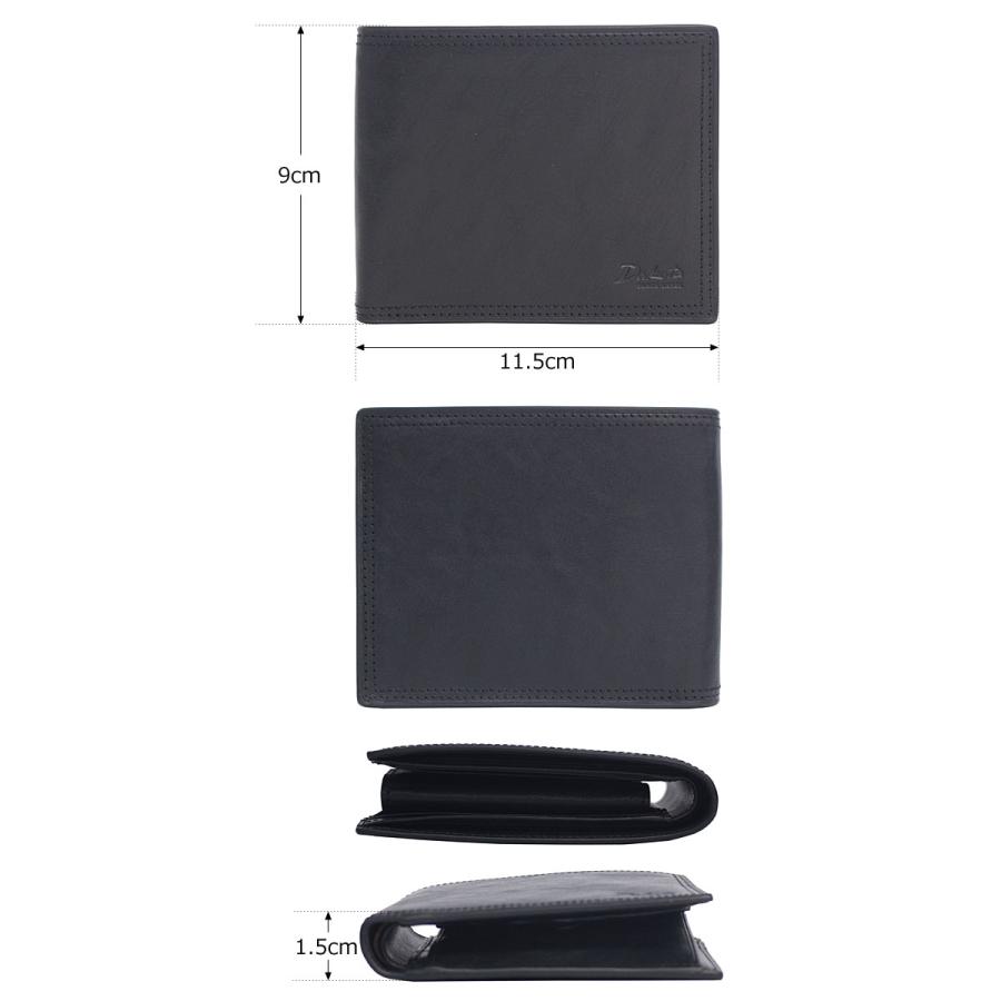 Dakota BLACK LABEL ダコタ ブラックレーベル 2つ折り財布 ハイデ