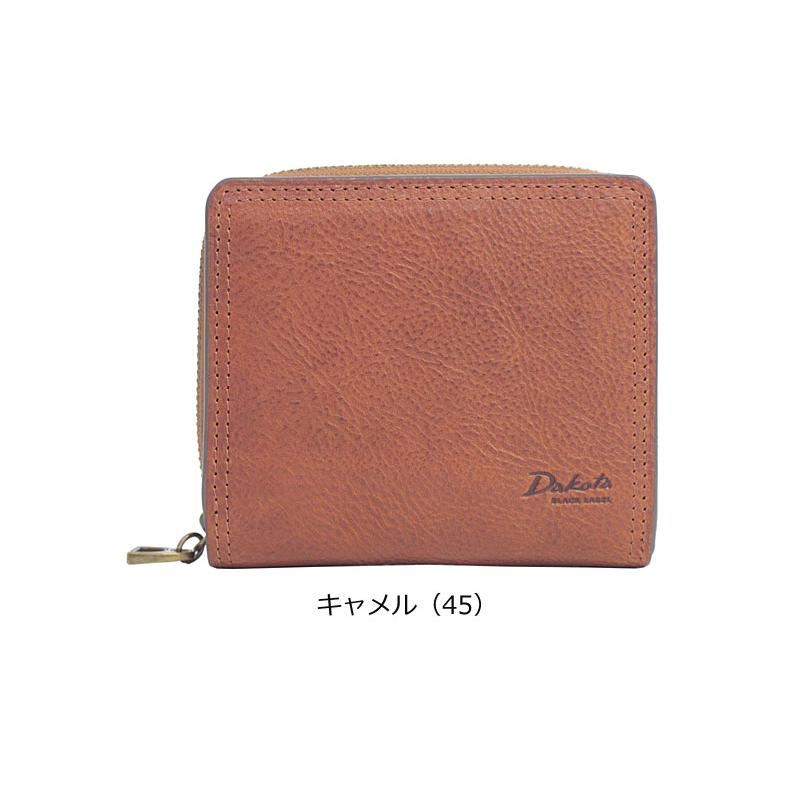 【新品】Dakota ブラウン レザー 折り財布 Dakota（ダコタ） 公式 Dakota BLACK LABEL ダコタブラックレーベル