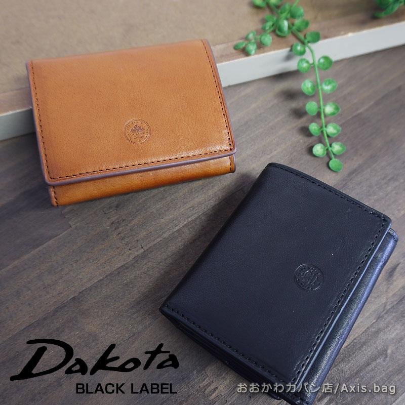 ⭐︎新品未使用⭐︎【Dakota BLACK LABEL】折財布 Dakota BLACK LABEL 生産終了モデル ダコタ 財布 折財布 三つ折り財布