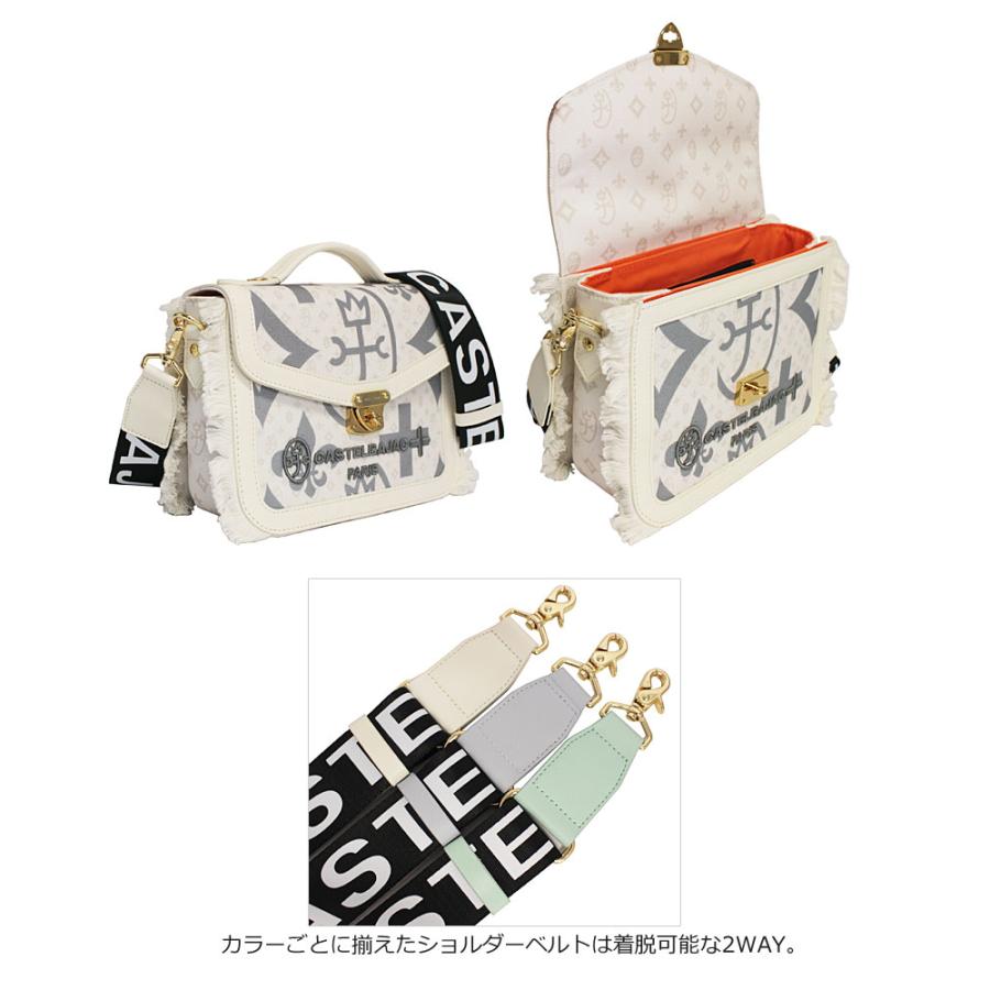 カステルバジャック CASTELBAJAC 2WAY ミニショルダーバッグ ペール 088121 (北海道沖縄/離島別途送料) 正規取扱店 CASTELBAJAC（カステルバジャック） CASTELBAJAC 2WAY ミニショルダー
