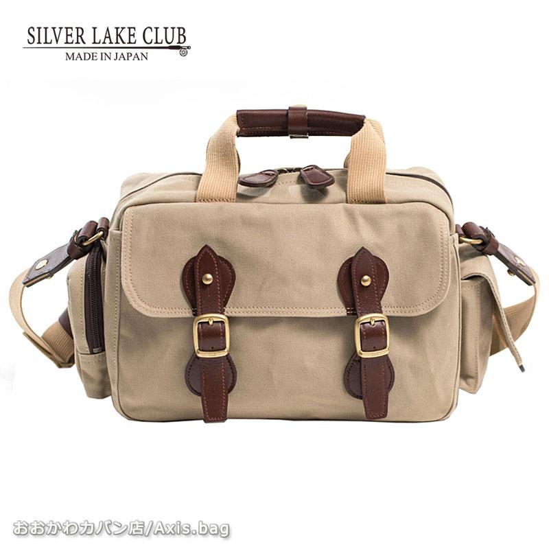 シルバーレイククラブ SILVER LAKE CLUB 2WAYショルダーバッグ 35cm 9号帆布 130322 正規取扱店 | 