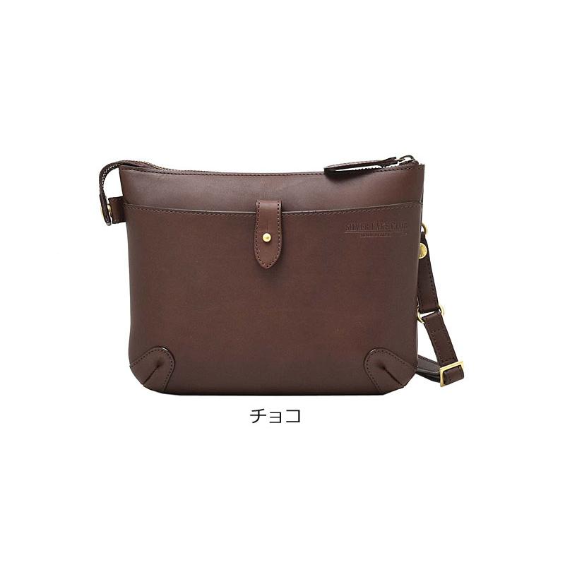 シルバーレイククラブ SILVER LAKE CLUB レザーショルダーバッグ