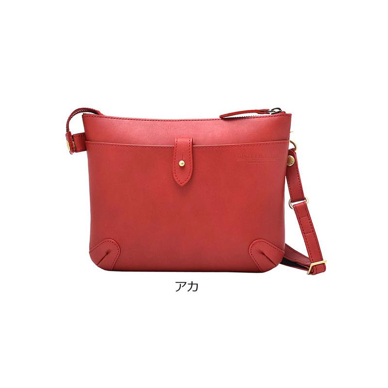 シルバーレイククラブ SILVER LAKE CLUB レザーショルダーバッグ