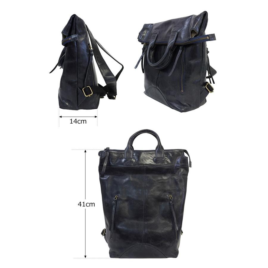 Dakota ダコタ ブラック レーベル BLACK LABEL やぎ革 リュック Dakota ダコタ ブラック レーベル BLACK LABEL やぎ革 リュック
