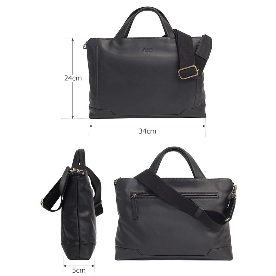 Dakota BLACK LABEL ダコタ ブラック レーベル 牛革 2WAY ショルダー