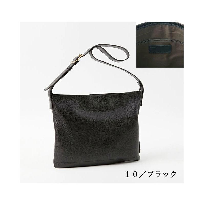 ダコタ ブラックレーベル Dakota BLACK LABEL  横型 ショルダーバッグ ノーム 1624800 ホースレザー 斜め掛け 肩掛け  A4 500ml対応 軽量 機能の画像