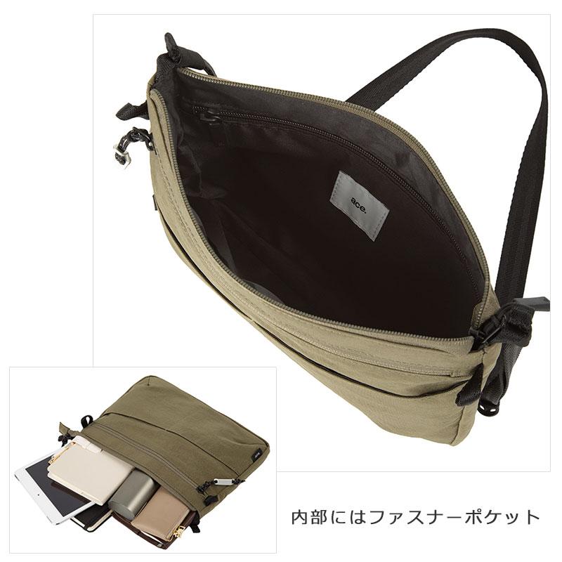 エースジーン ace.GENE  ファルテライト ショルダーバッグ 横型 撥水 17891　人気 メンズ 斜め掛け シンプル　 | ace. GENE LABEL | 08