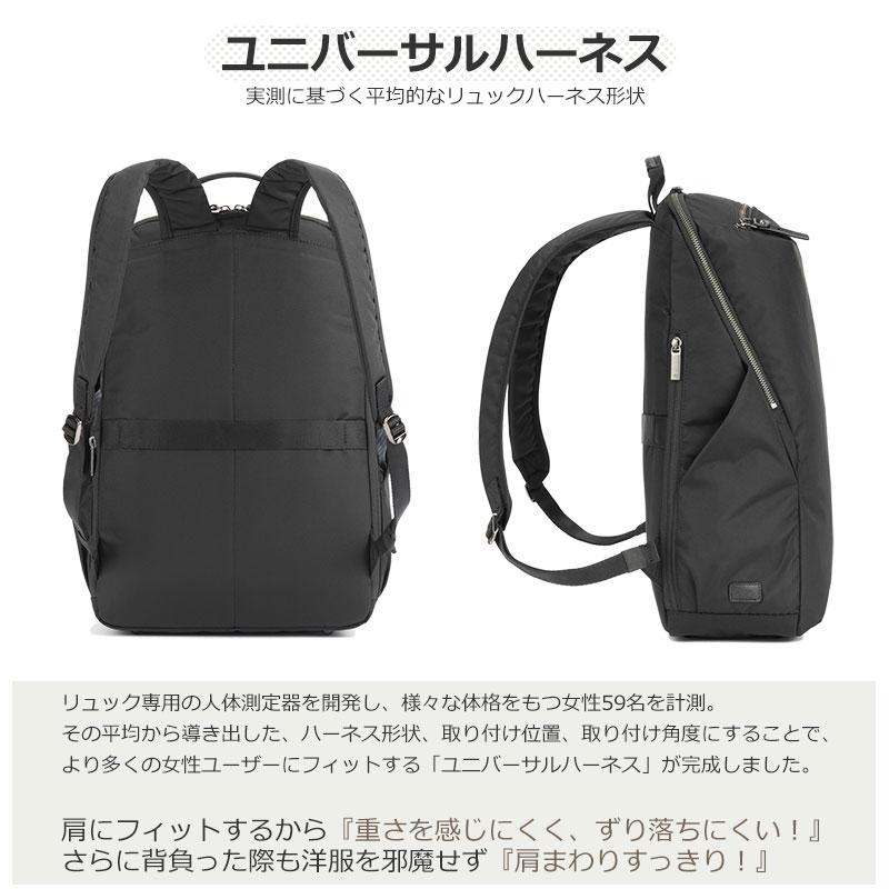エースジーン ace.GENE  ビジネスリュック 15.6インチ対応 B4  ルフィラ 17912  スルーポケット レディース 軽量 撥水 ノートPC 通勤 シンプル 人気 | ace. GENE LABEL | 06