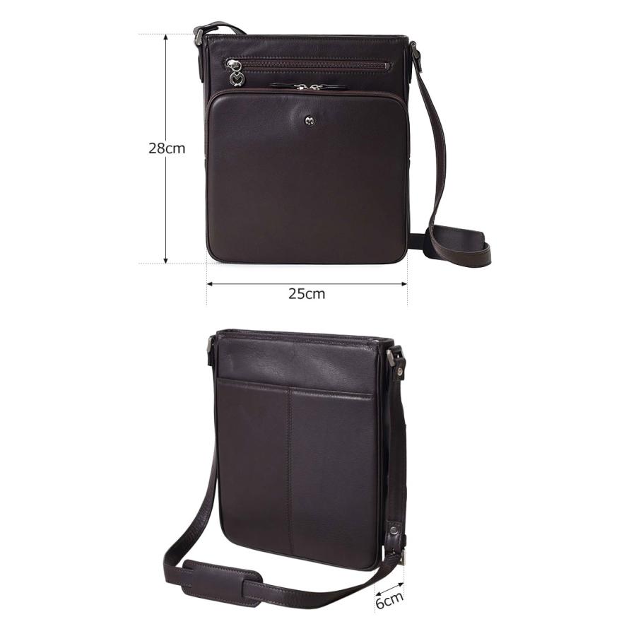 ミラショーン mila schon レザーショルダーバッグ B5 縦型 日本製  クレスタ 193121 正規取扱店 | mila schon | 04