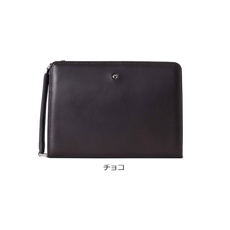 ミラショーン mila schon レザー セカンドバッグ 28cm 日本製  クレスタ 193222 正規取扱店 | mila schon | 08