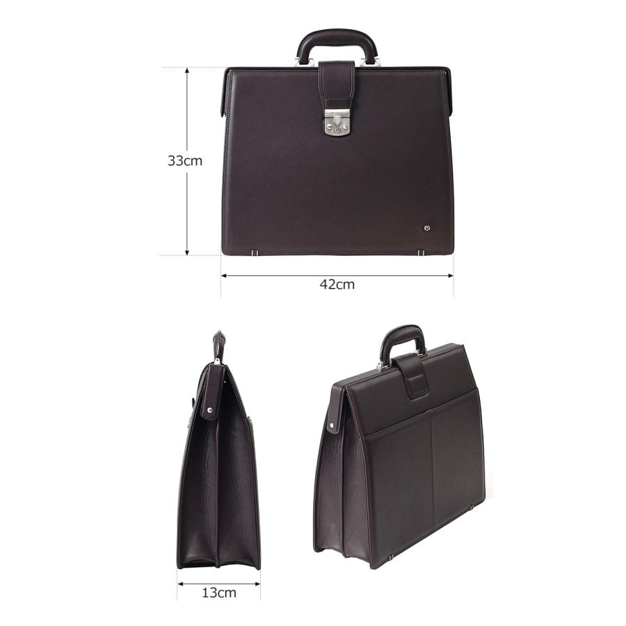 ミラショーン mila schon レザー  ダレスバッグ A4対応  日本製  クレスタ 193525 正規取扱店 | mila schon | 02