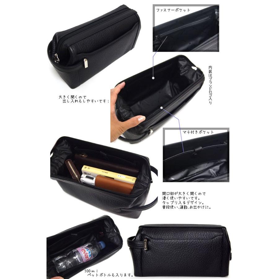 ミラショーン mila schon セカンドバッグ メンズ 本革  ネロ 197207 正規取扱店 | mila schon | 02