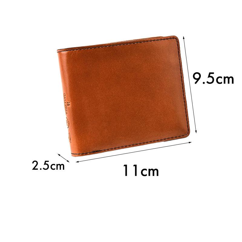 青木鞄 ラ・ガレリア la GALLERIA エンブレーマ Emblema二つ折り 財布 2081 メンズ サイフ 本革 人気 レザー シンプル 正規取扱店 |  | 01