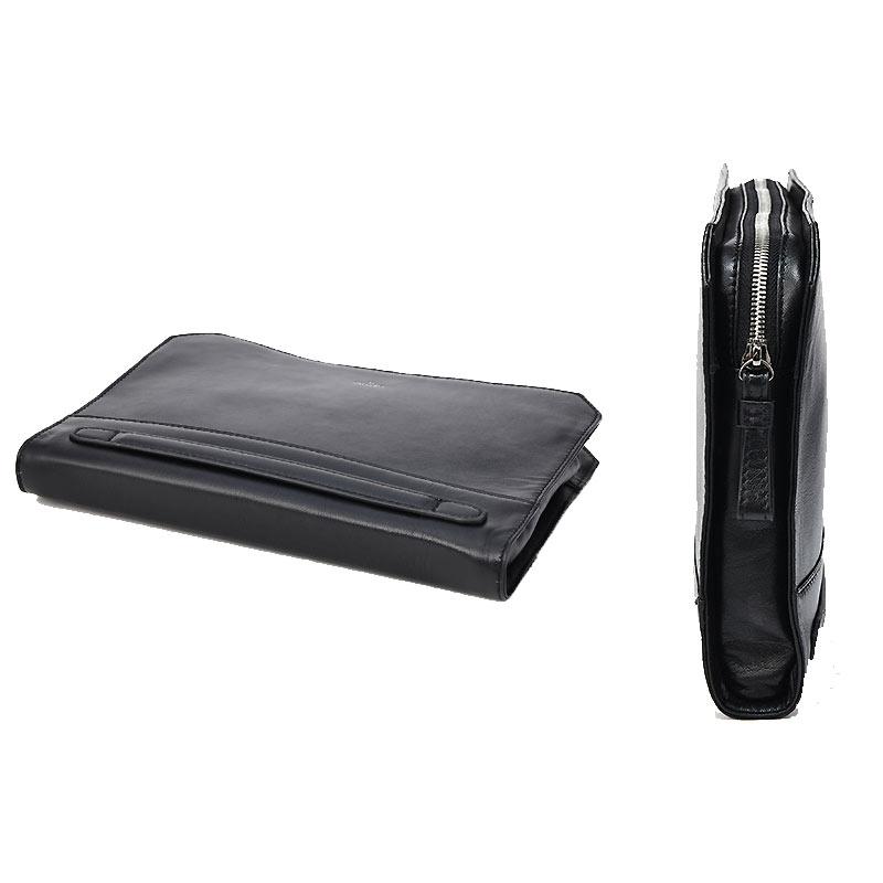 青木鞄 セカンド バッグ ラ ガレリア la GALLERIA テット Tetto 2742 ブラック メンズ 山羊革 ゴートレザー 冠婚葬祭 慶弔 フォーマル 正規取扱店 | la GALLERIA | 03